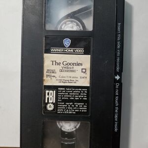 Warner Bros. The Goonies VHS - Black